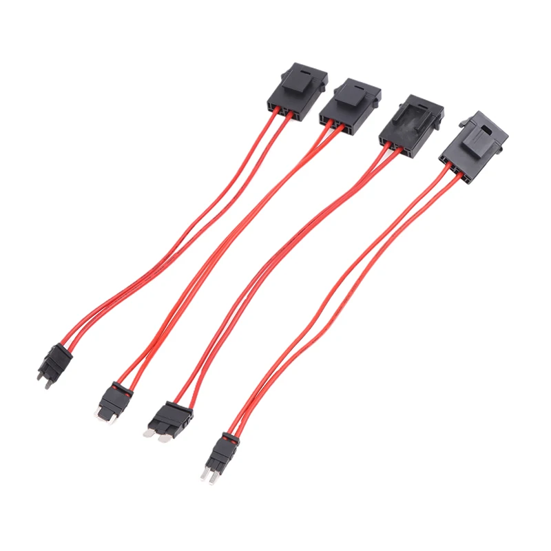 16AWG Non-Destructive Fuse Box 32V ACC Small Medium Size Mini Micro2 Size Car Fuse Holder ATM Blade Fuse Extension Cord