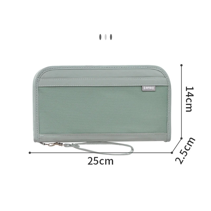 Titular do passaporte portátil suporte de passagem de embarque capa de passaporte carteira de embreagem viagem portátil anti-roubo saco de cartão de furto holde