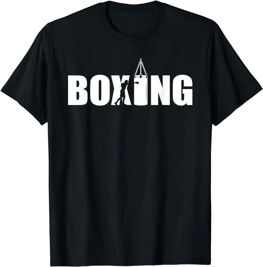 Boxen-Liebhaber Gym Boxer Kickboxen Kickboxer Enthusiasten T-Shirt Baumwolle Unisex-Stil Shirts für Herren Kleidung T-Shirts Grafik-T-Shirts