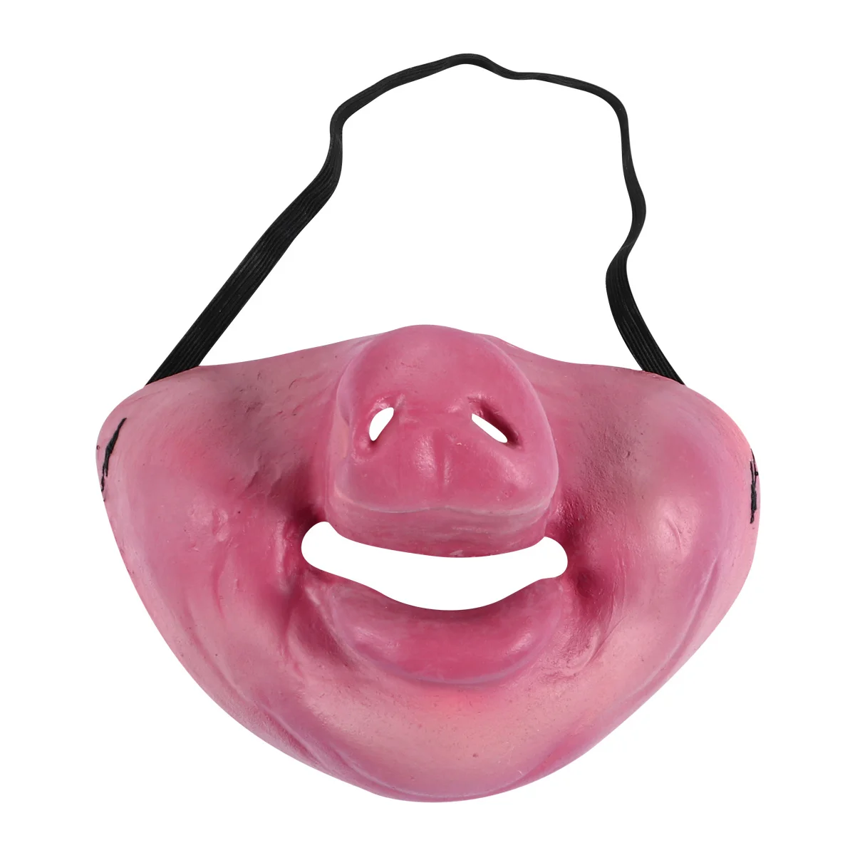 1Pcs Halloween Pig Half Face Mask Realistic Latex Scary Cosplay Costume Party Mask Prank Costume Halloween Masks