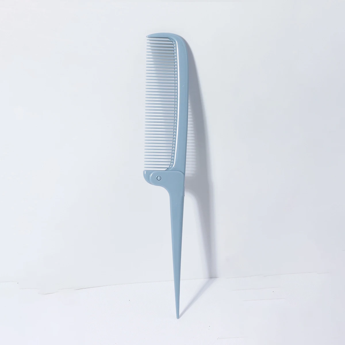 Set sisir ekor runcing, sisir ekor tikus yang dapat dilipat, sisir penata rambut, sisir saku, sisir perjalanan portabel, khusus untuk wig rambut asli
