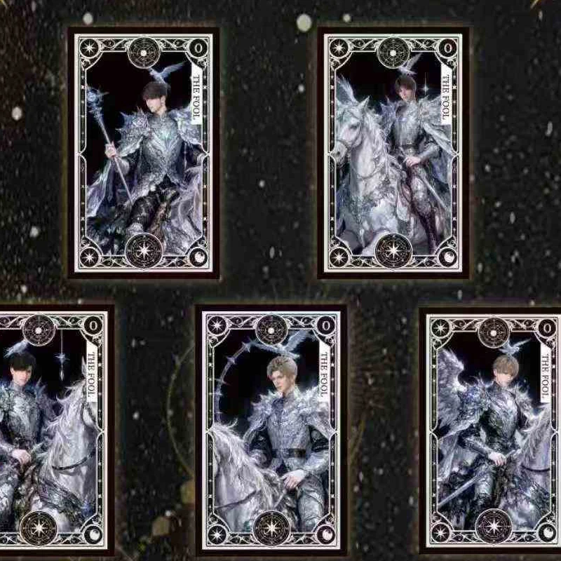 Love And Deepspace Holographic Ticket Collection Star Nest Cultural Creative Answer Journey 200 Designs 7x12cm Cards