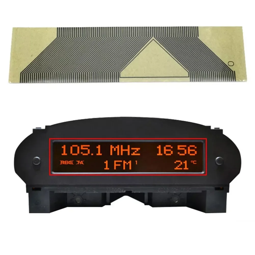 12V Car Pixel Repair Ribbon Cable Computer Info Display Flat Cable Replace  For 206 4 Bulbs Jaeger Board Car Accessories