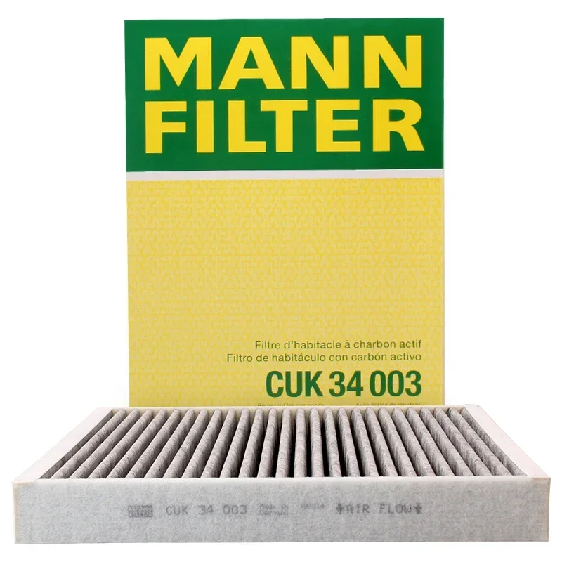 

MANN FILTER CUK34003 Cabin Filter For VOLVO CARS S60 mk3 V60 S90 V90 XC60 XC90 mk2 31407748 31404469