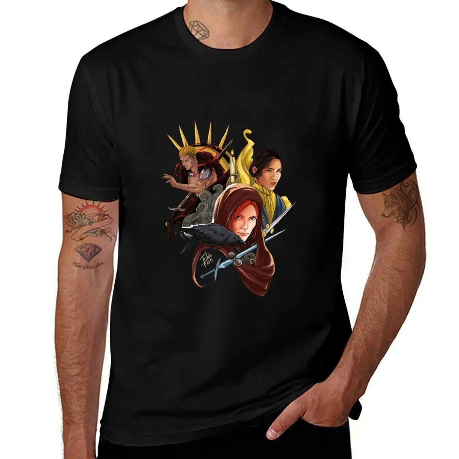 

Dragon Age INQUISITION T-Shirt essential t shirt t shirts for man slim fit T-Shirt