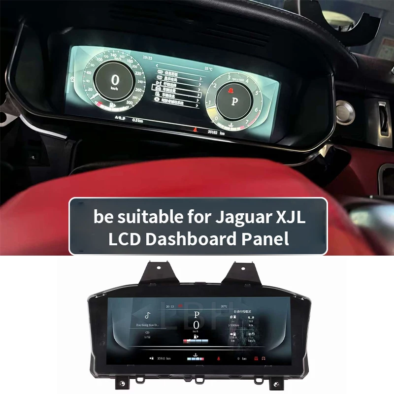 

ЖК-дисплей для Jaguar XJL, цифровой фотографический прибор для косточек, приборная панель, дисплей со спидометром