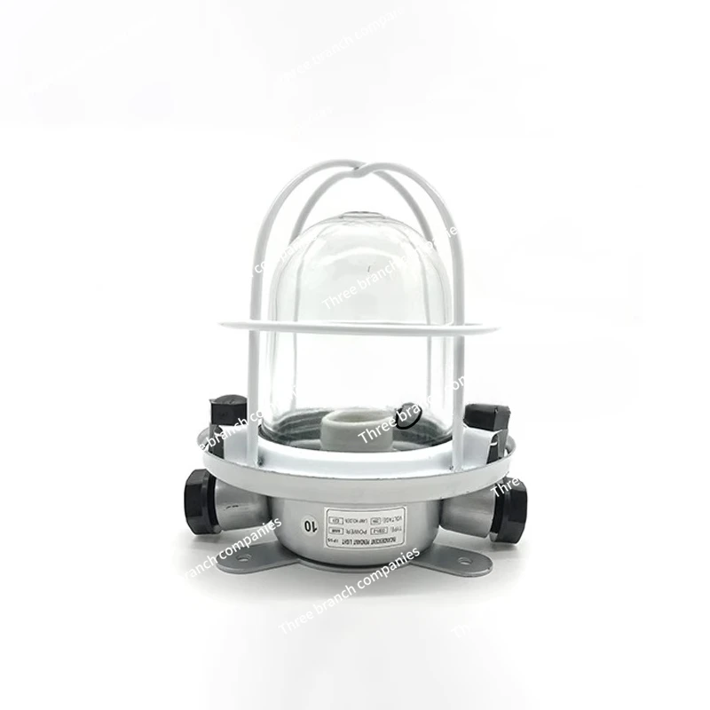 Морской полностью пластиковый стальной потолочный светильник для кабины CCD1-2/2A, палубный светильник 220 В, 60 Вт