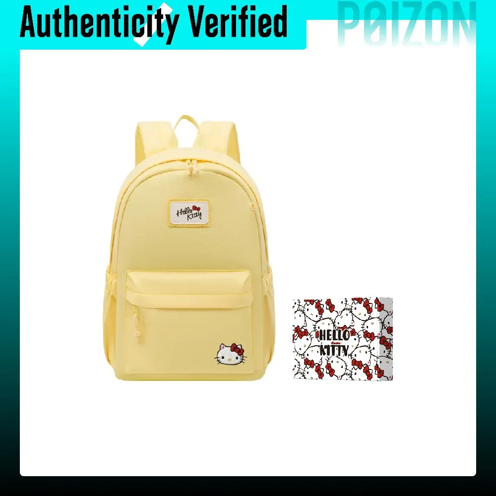 Sanrio Hello Kitty Polyester Backpack Regular Unisex Yellow DB96728A