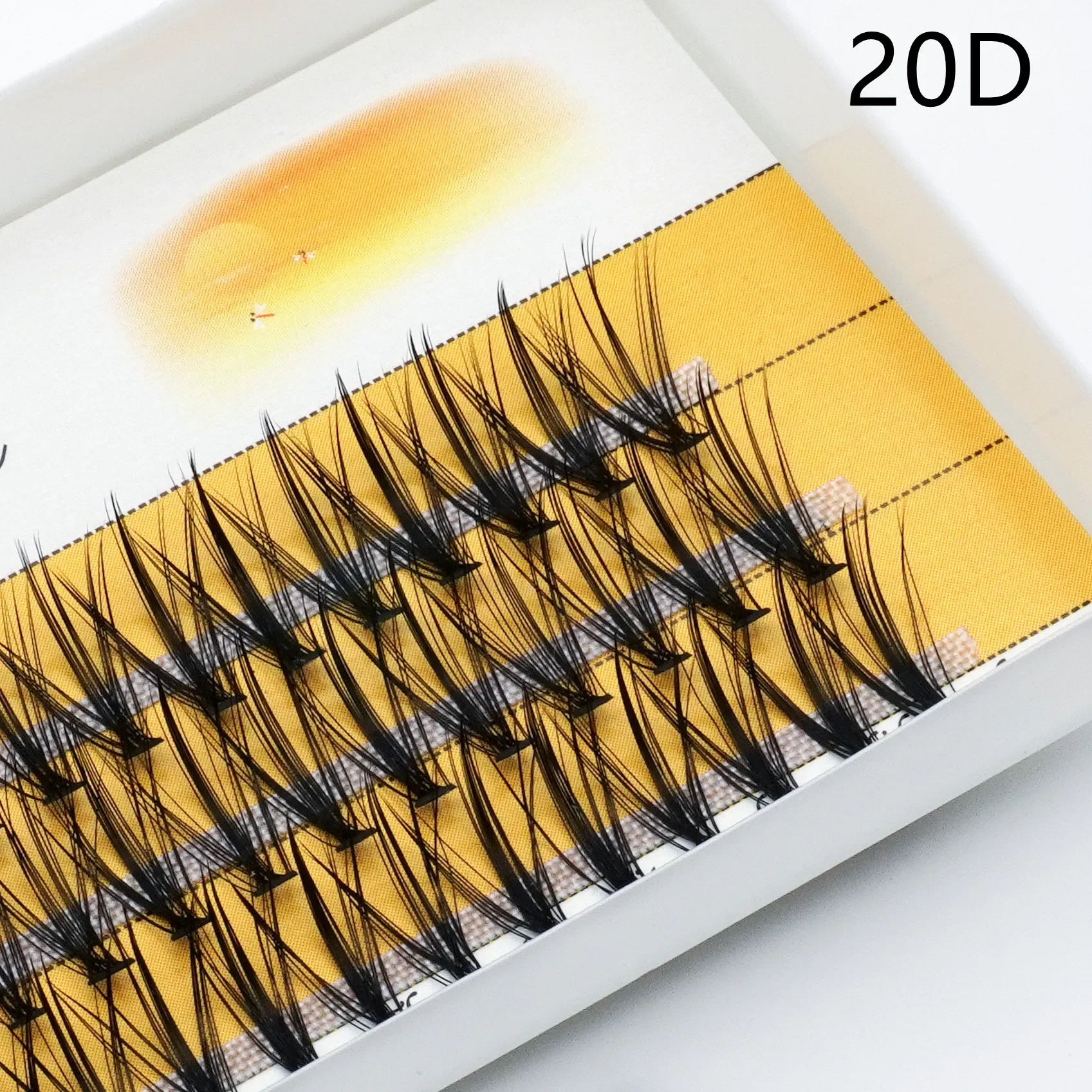 

60 Clusters10D/20D Natural Eyelashes Personal Eyelash Tools Makeup Professional Beauty False Eyelashes Lashes Extension Supplies