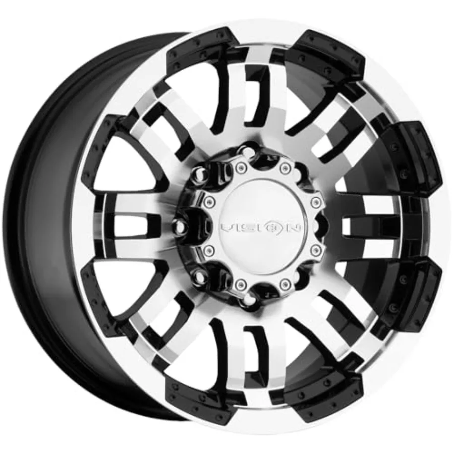 Warrior 375 Gloss Black Machined Face Wheel 16x8 8x165.1mm Application Performance High Strength Lightweight Design