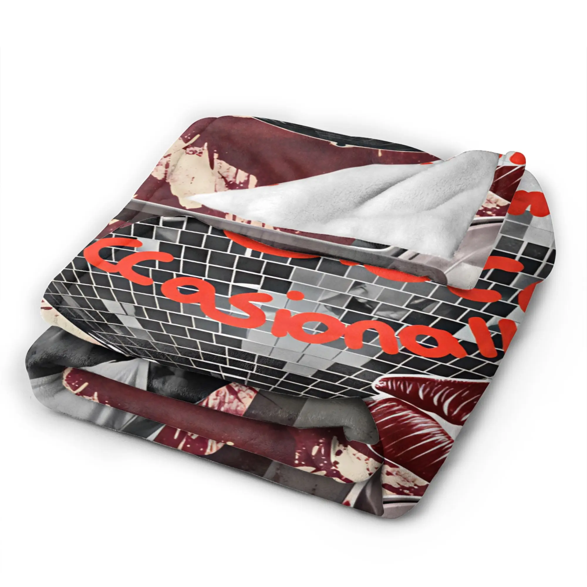 Harrys S-Styles Kiss Al the Time Warm Soft Blanket  Novelty Office Bedding Throws Living Room Flannel Bedspread Sofa Cover