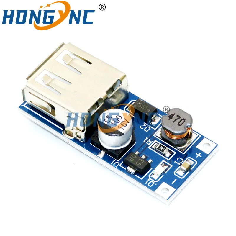 DC-DC Boost Module (0.9V ~ 5V) 600mA Boost Converter Step Up Module USB Mobile Power Boost Board 18650 5V 1A TP4056 Micro USB