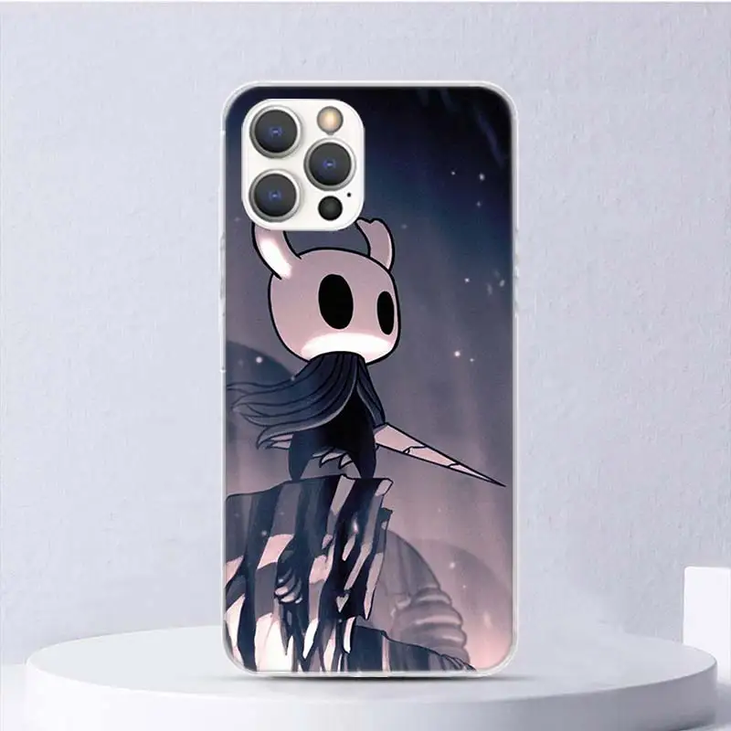 Hollow Knight Cartoon Soft Case For iPhone 11 12 13 Mini 14 Pro Max 15 Cover Apple Phone Cover X XS XR SE 7 Plus 8 + 6S 5S Coque