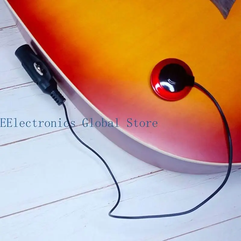 

462B Датчик звукоснимателя Пьезоконтактный микрофон для гитары Бас-скрипка Банджо Гавайская гитара
