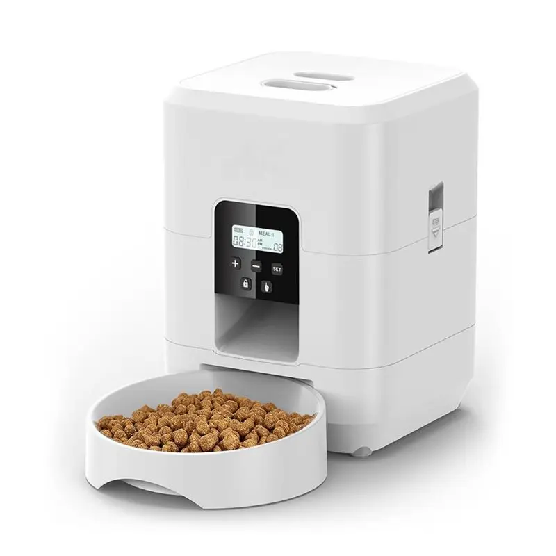 

Automatic Cat Feeder 2L Automatic Pet Feeders For Cats And Dogs Food Dispenser For Dry Food Timed Cat Feeders EU Plug-A-AT36