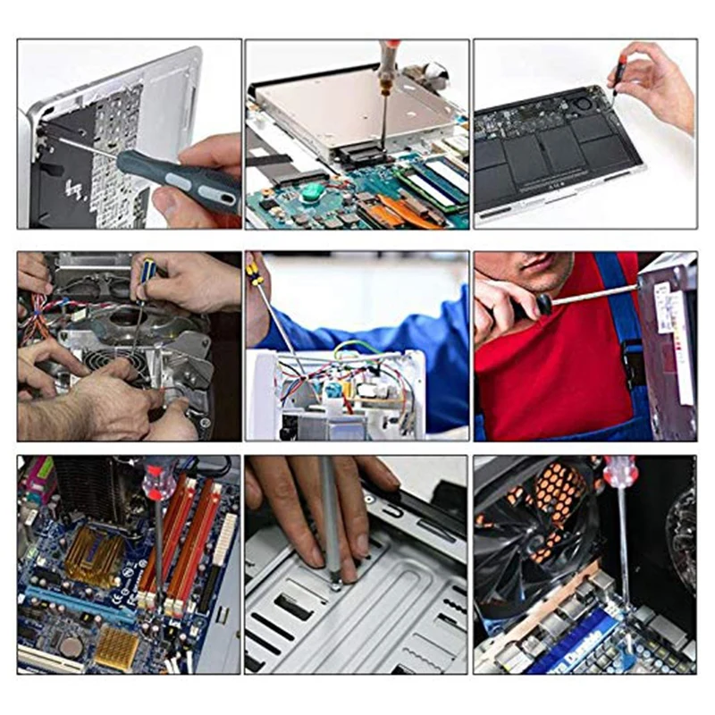 330Pcs DIY Motherboard PC Personal Computer Assemble Case Fan Hand Screw Bolt Standoff Washer Set Assortment Kit