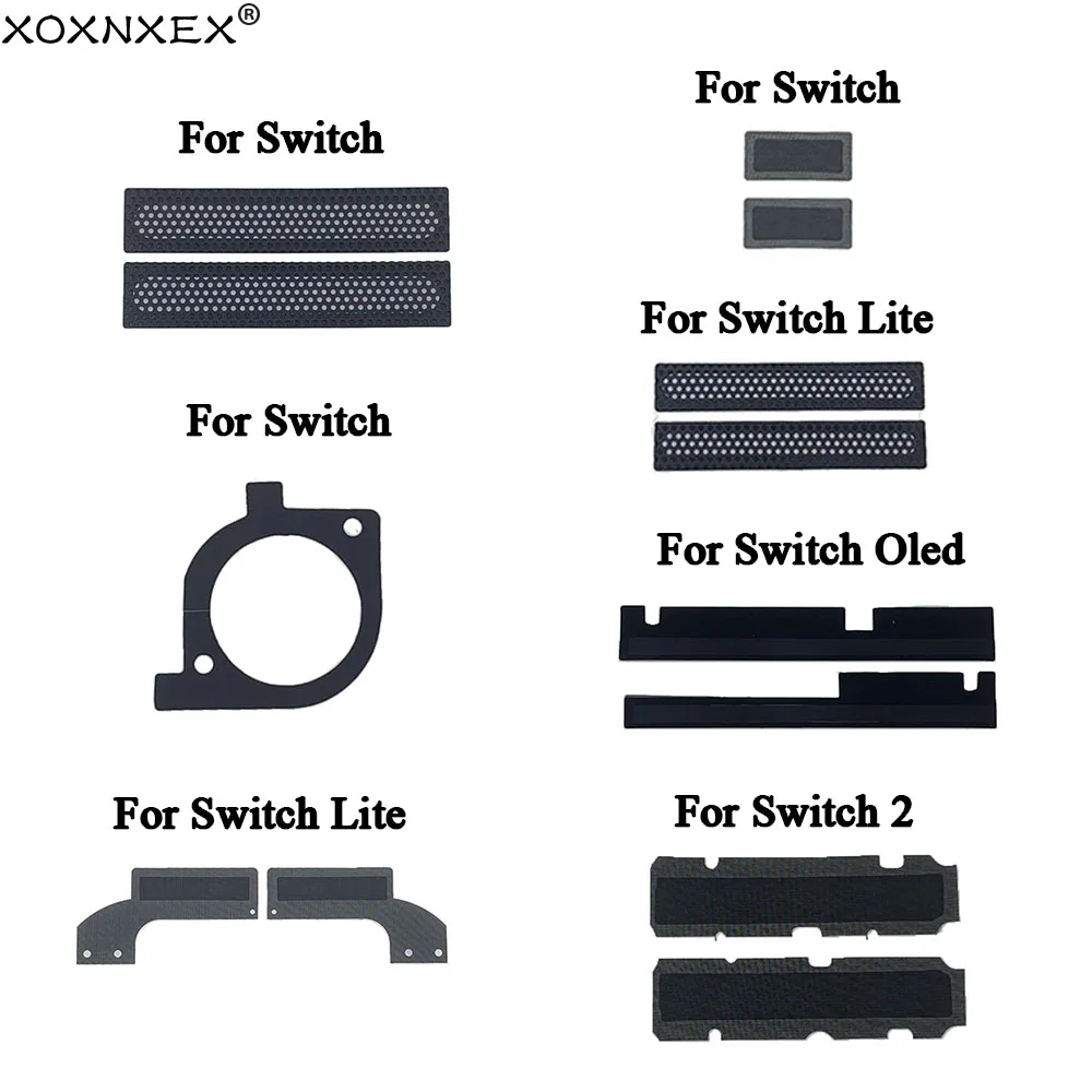 1/5/10Pcs Dust Net Cooling Network Replacement For Switch NS2 NS Lite Oled Game Console Speakers Joystick Dust Pad
