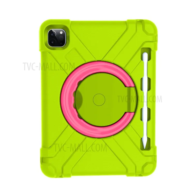 

For Apple iPad Air (2020) / Air (2022) / Pro 11-inch (2022) / (2021) / (2020) 360-degree Swivel Kickstand PC + TPU Hybrid Tablet