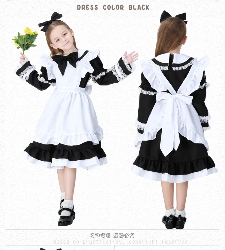 Game Cosplay Sweetheart Maid Clothes Lolita Costume Cute Luxury Dressing Halloween Girl