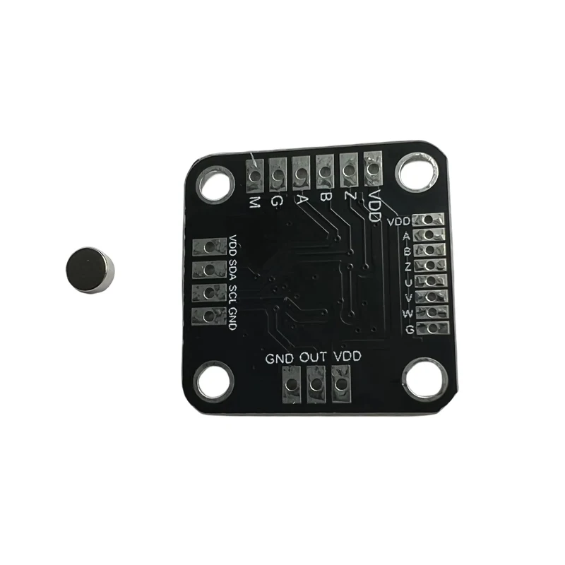 MT6701 Magnetic Encoder Magnetic Induction Angle Measurement Sensor Module 14-bit High Accuracy Replacement AS5600