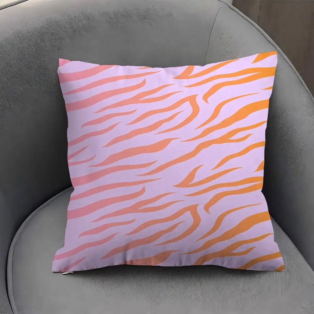 لينة زيبرا طباعة وسادة هدية مكتب المنزل الديكور وسادة غرفة نوم أريكة غطاء وسادة السيارة كيس وسادة