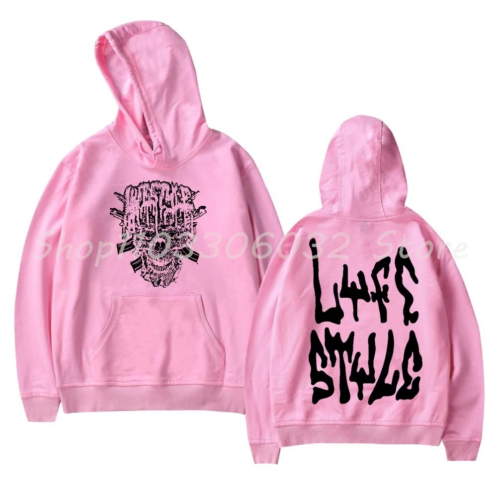 Yeat Lyfestyle 2093 ألبوم Merch هوديس للنساء والرجال سترة غير رسمية بأكمام طويلة ملابس عصرية