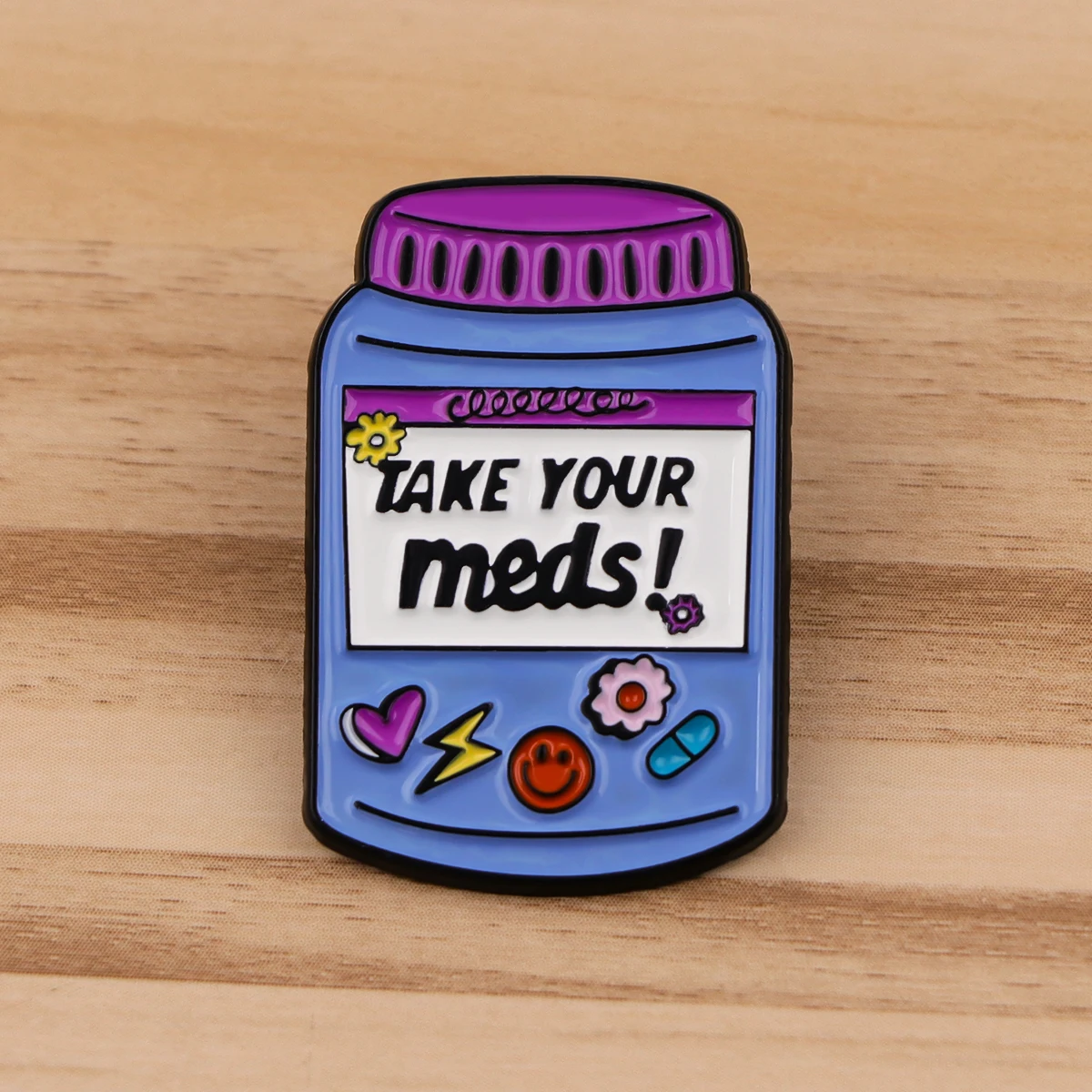 Medicine Bottle Enamel Pin Badges on Backpack Nurse Doctor Brooch Hat Lapel Pins Medical Jewelry Cosplay Accessories Toys Gifts