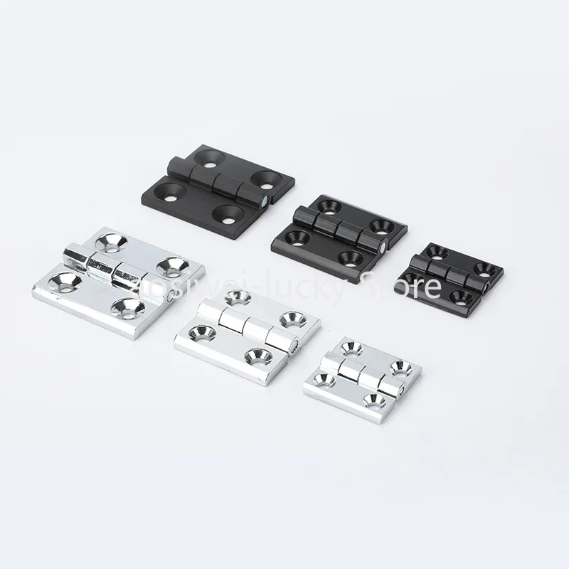 10pcs 2020 3030 3040 4040  Zinc Alloy Hinge for Aluminum Profile Hinge Door Hinge  Connector Black Or Sliver Color