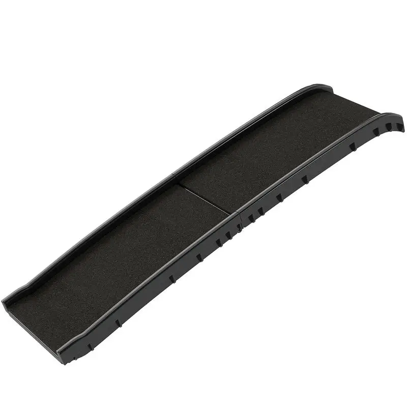 

PawHut Folding Dog Ramp for Car, 61 Inches Portable Pet Ramp with Non Slip Frosted Surface, Raised Side Rails