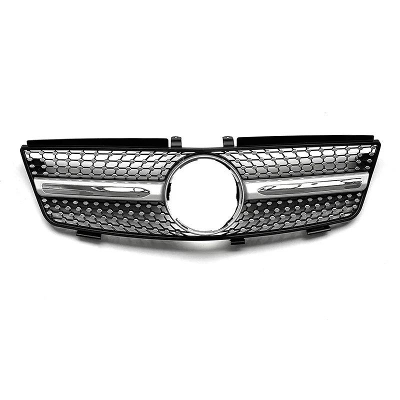 New!Front Grille For Mercedes-Benz W164 ML class ML320 ML350 ML450 ML500 2005-2008 Front Bumper Racing Grill Tuning Accessories