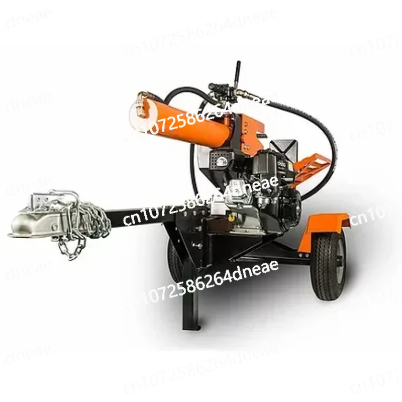 7.5 ton - 25 ton Horizontal And Vertical /petrol mobile wood chipper log splitter