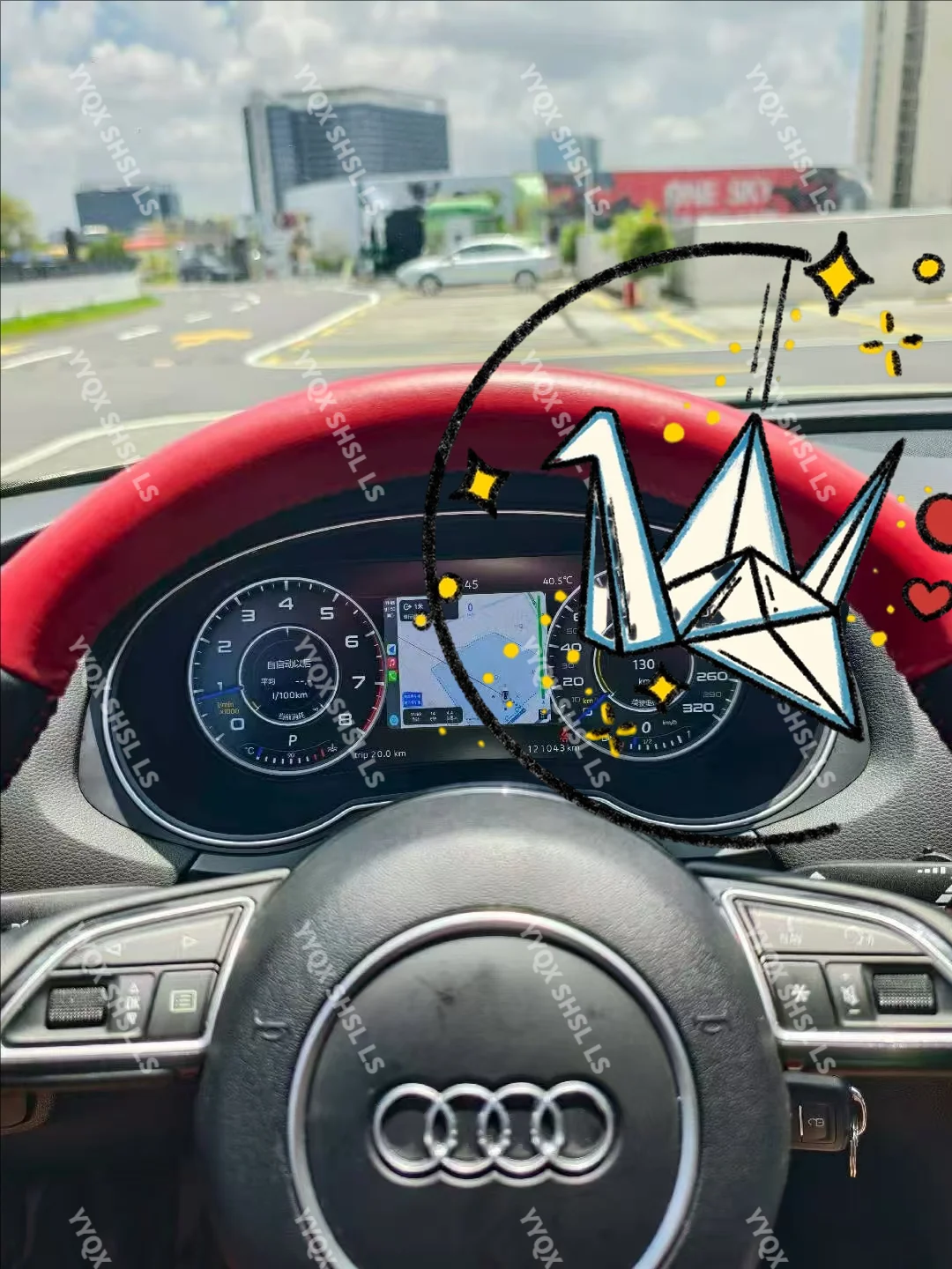 

Car Digital Cluster Instrument CockPit For Audi Q3 2012-2018 LCD Center Speedmeters Dashboard Player Linux System