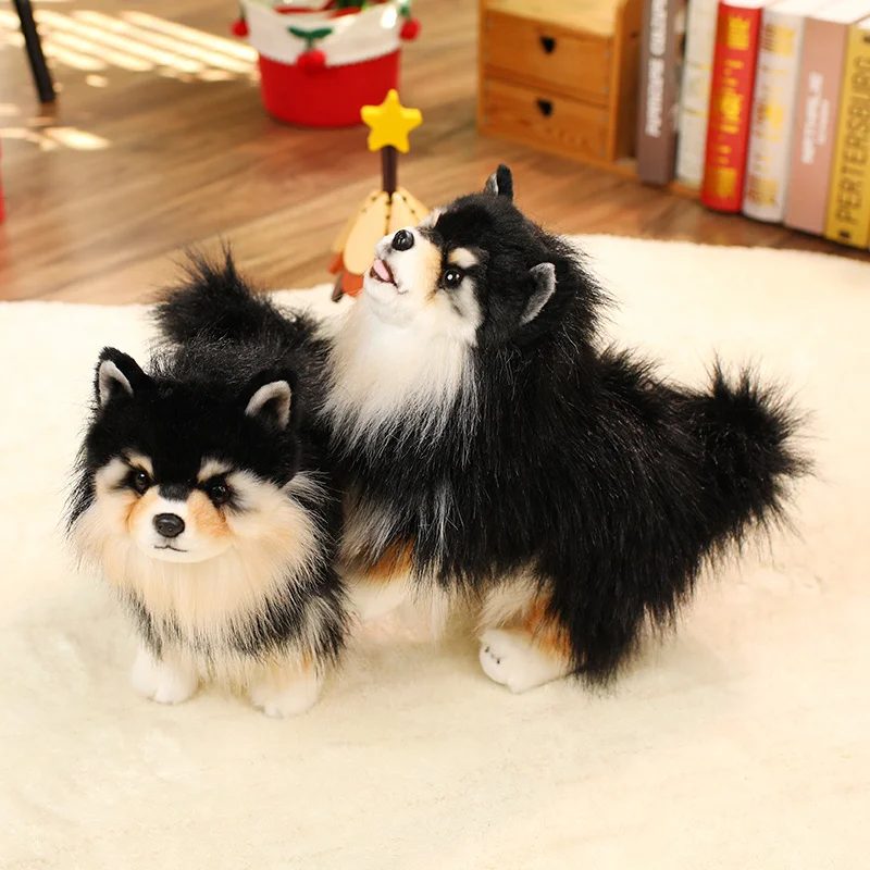 Real Life Standing Chihuahua Plush Toys Soft Lifelike Puppy Stuffed Animal Dog Doll Kids Children Christmas Gifts High Quality