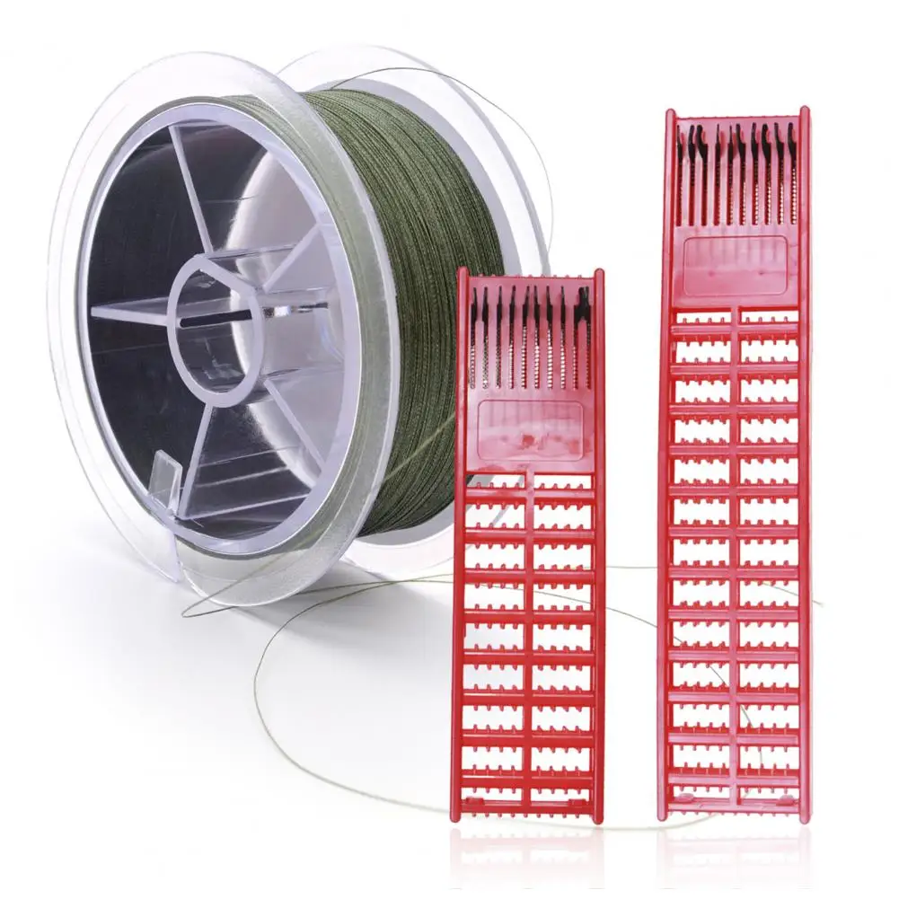 Plastic Rig Winding Board Large Capacity Anti-scratch High Strength Solid Anti-deformation Snelled Rig Holder Fishing Accessory image 5