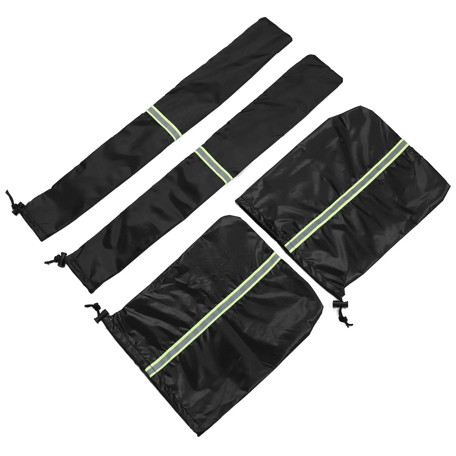 4Pcs Car Windshield Cover Ice Snow Winter Durable Side Mirror Covers Waterproof Universal Fit Outdoor Protection