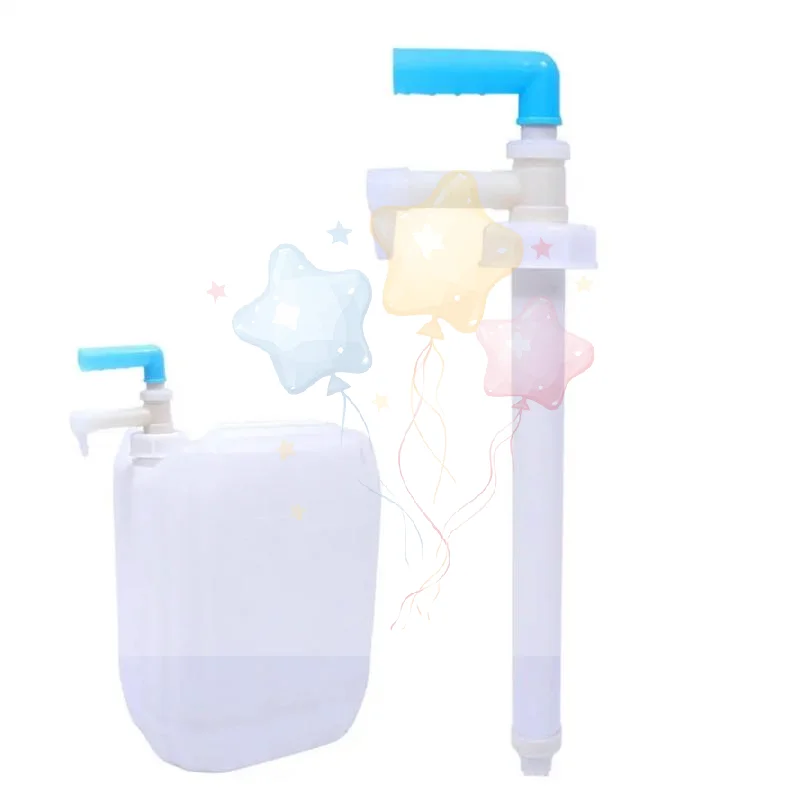 

Manual Liquid Transfer Pump 1 Piece Efficient Hand Fuel Pump Anti Backflow For Small Engine Refueling