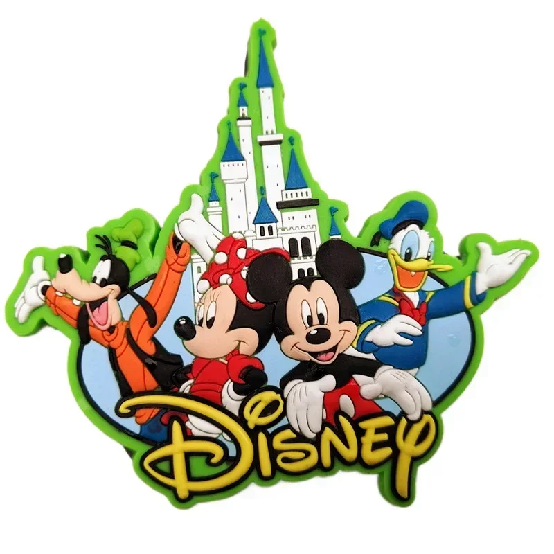 Disney Refrigerator Sticker Magnets Refrigerators for Home Decoration Mickey Paris Fridge Magnet Goofy Donald Cartoon Decor
