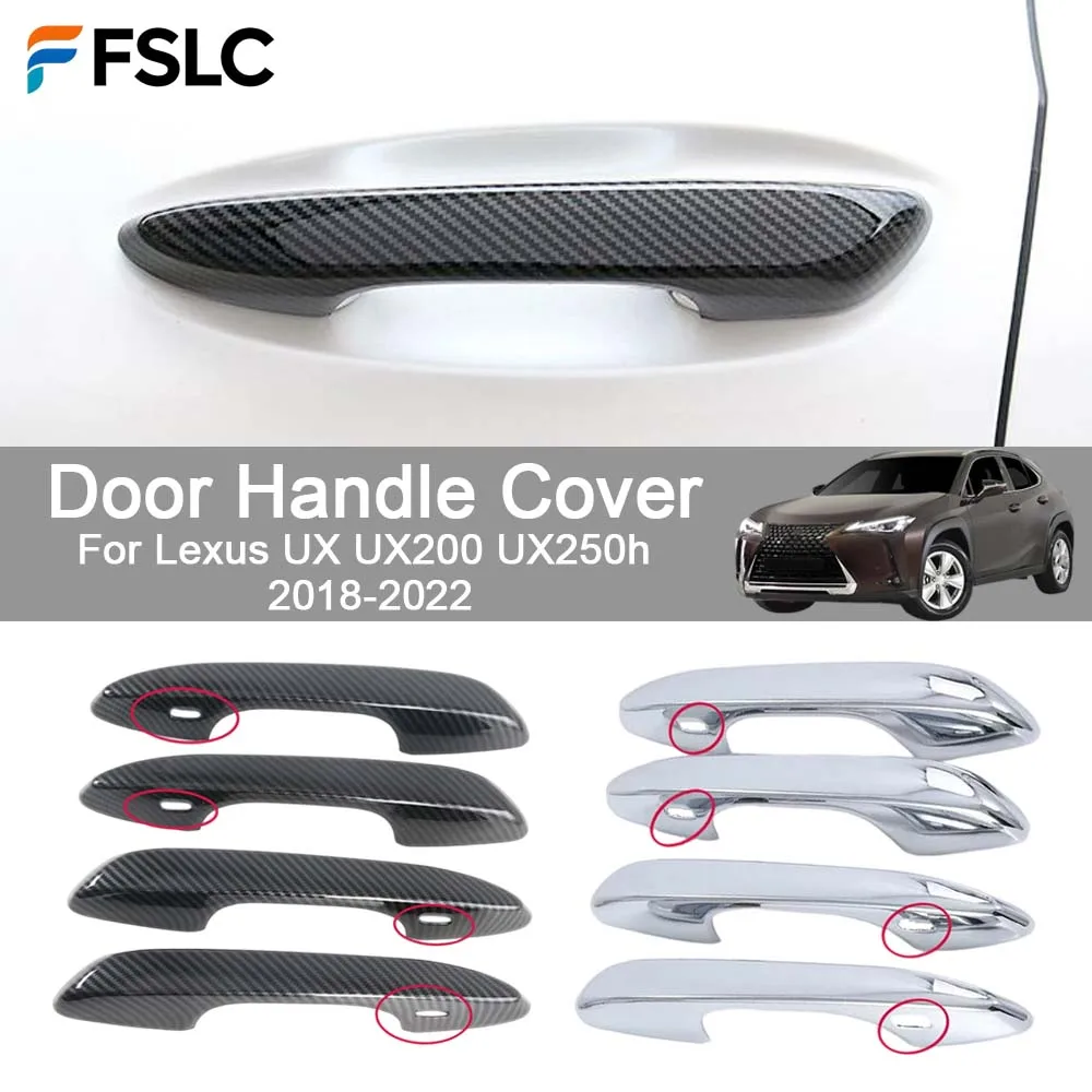 

For Lexus UX UX200 UX250h 2018-2022 Cars Accessories Door Handle Cover Trim Car Decoration Styling Upgrade Modify