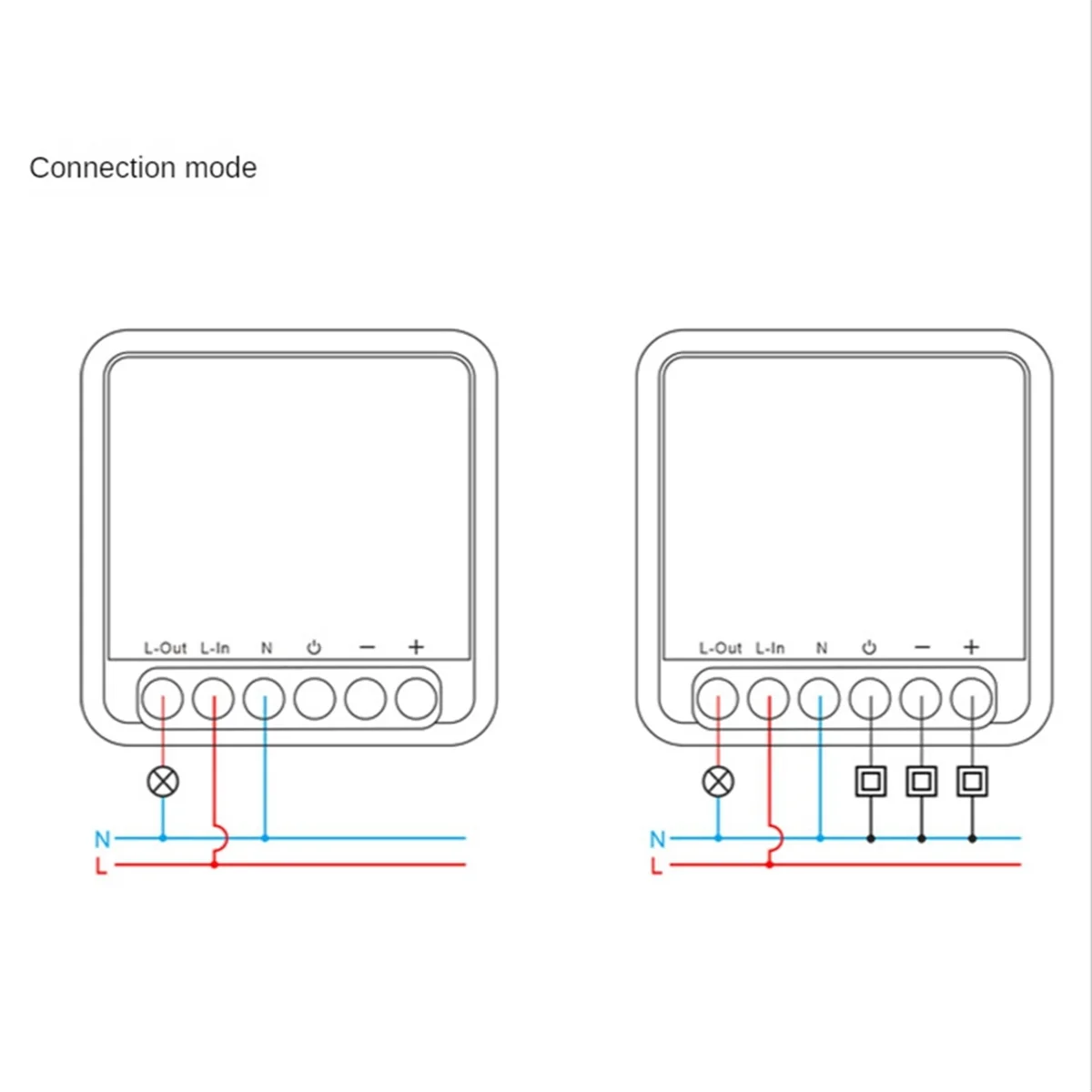 Módulo de interruptor de atenuadores inteligentes con WiFi, Control de 2 vías, luces LED regulables, funciona con Alexa y Google Home, Tuya