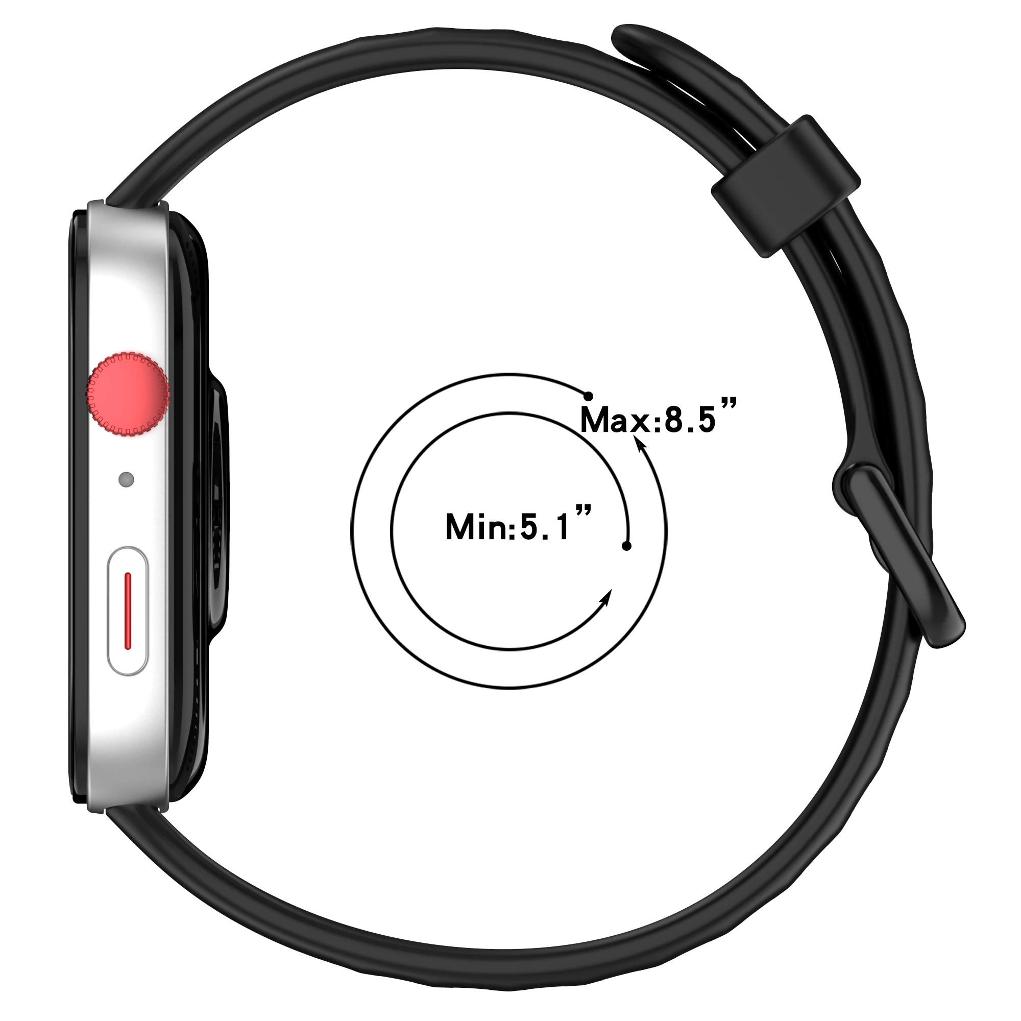 Siliconen horlogeband voor Huawei Watch Fit 3 Sportband Vervangbare armband voor HUAWEI Watch Fit 3 Horlogeband voor kinderen Cadeau