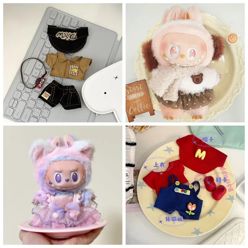 

Popular Labubu Outfit Collection for Sit Series (S1, S2, S3). Complete doll clothes set for your collectible toy. (Without Doll)
