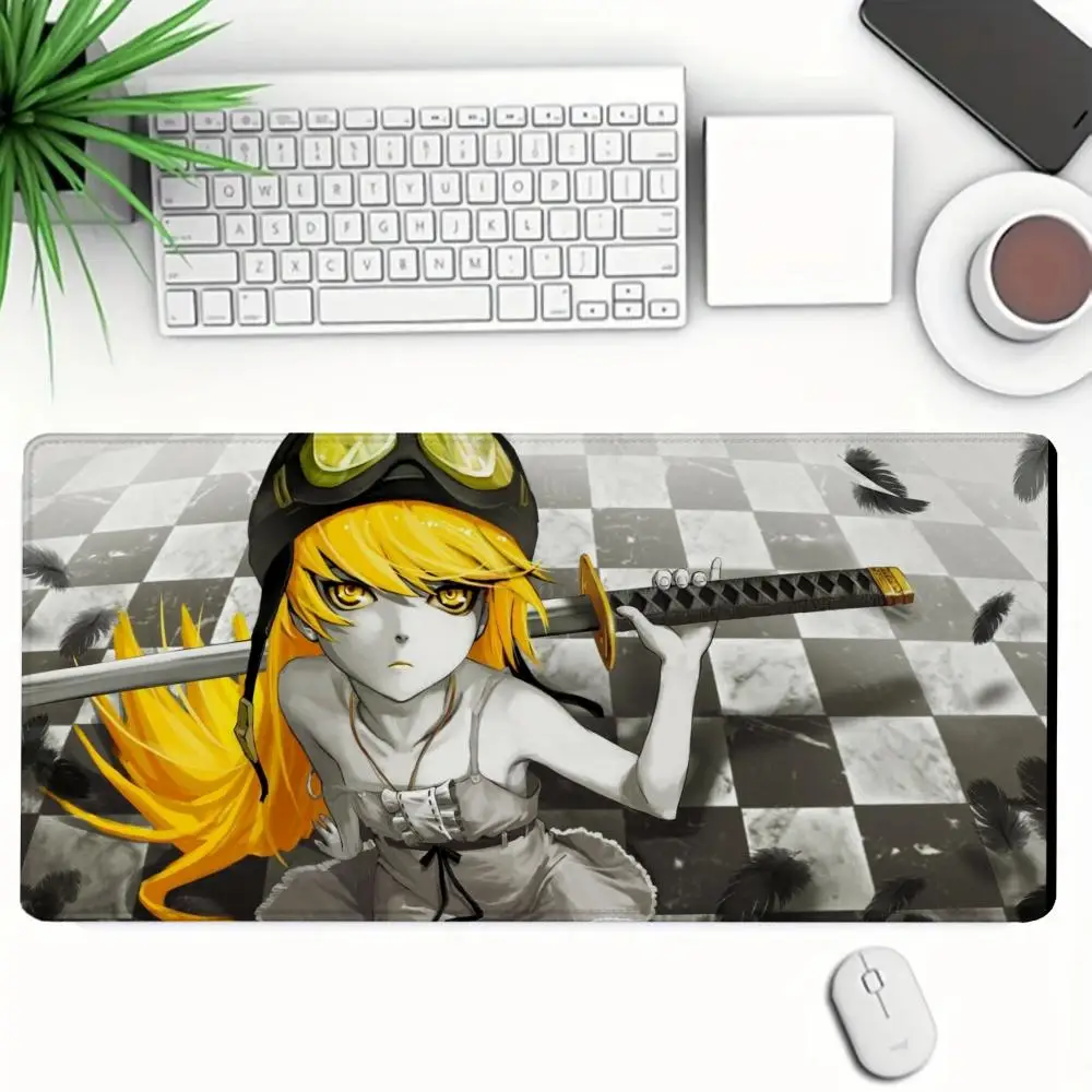 アニメストーリーシリーズマウスパッド 90x40 ラップトップマウスパッドかわいいかわいい忍者マウスパッド HD プリントマウスパッドゲーミングキーボードマウスパッド