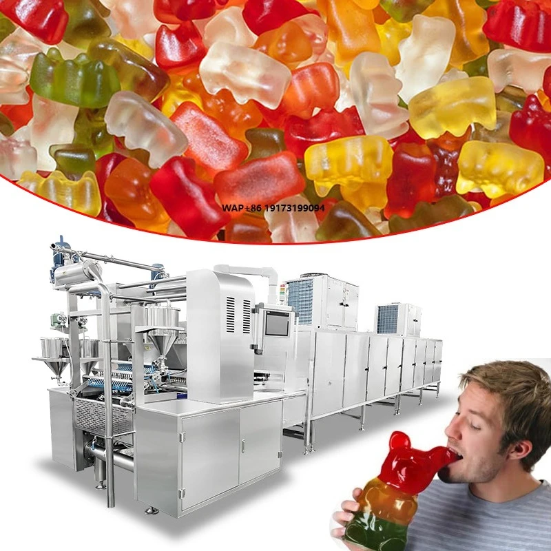 Máquina Multifuncional Semiautomática para Hacer Gomitas y Caramelos, Línea de Producción de Gomitas Pequeñas, Precio de la Máquina para Hacer Gomitas