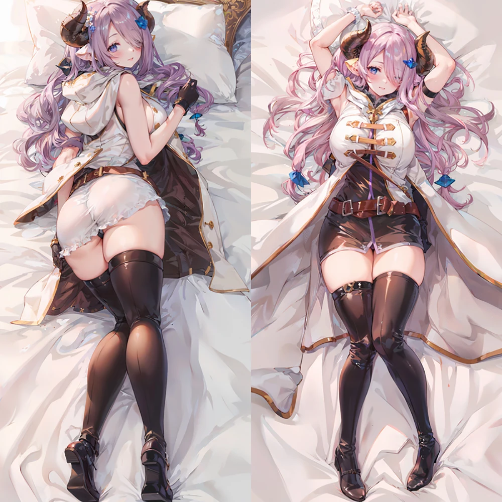 

Anime Narmaya Granblue Fantasy Sexy Girl Dakimakura Hugging Body Pillow Case Otaku Pillow Cushion Cover Collectible Cosplay Gift