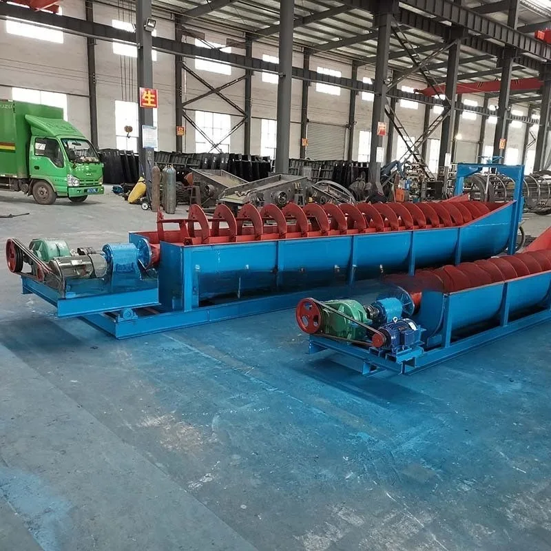 Deposit FG Series Single Spiral Classifier Large Single Spiral Sand Mud Separator Twin Spiral River Sand Washer