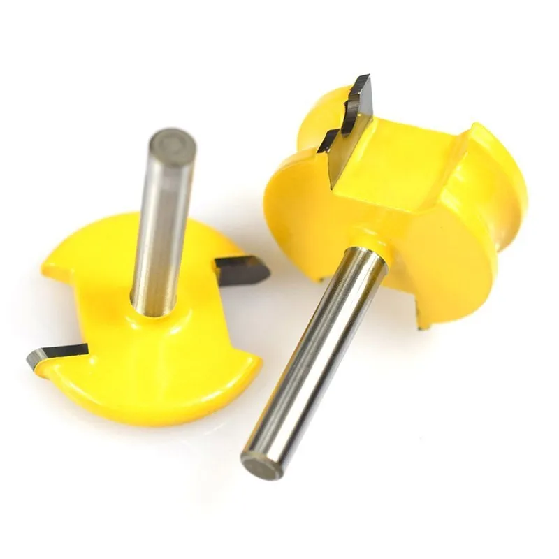 Hampton Kanu Joint Router Bit Set 1/4 "1/2" 8mm Schaft Hartmetall-schaftfräser Holzbearbeitung Zapfen Cutter Flöte und Perle Router Bit