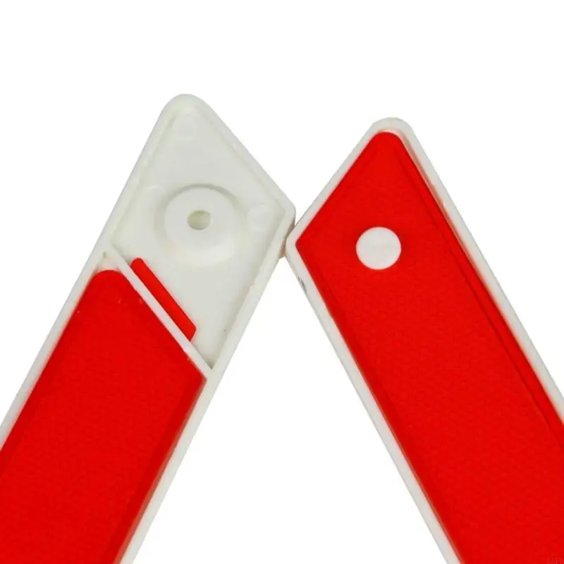 Triangle Reflective Warning Sign Foldable Red Car Hazard Breakdown Warning Stand