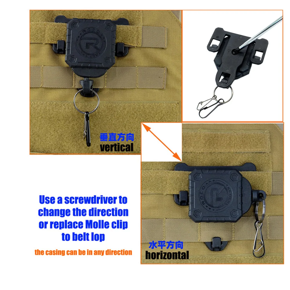 Cuerda de alambre de acero táctica – Llavero seguridad - imagen 5
