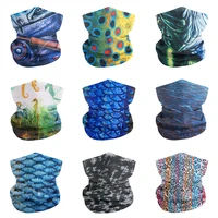 Polaina de cabeza sin costuras para hombres protección solar UV polvo a prueba de viento pesca senderismo cara Bandana diadema para mujeres pasamontañas para el cabello