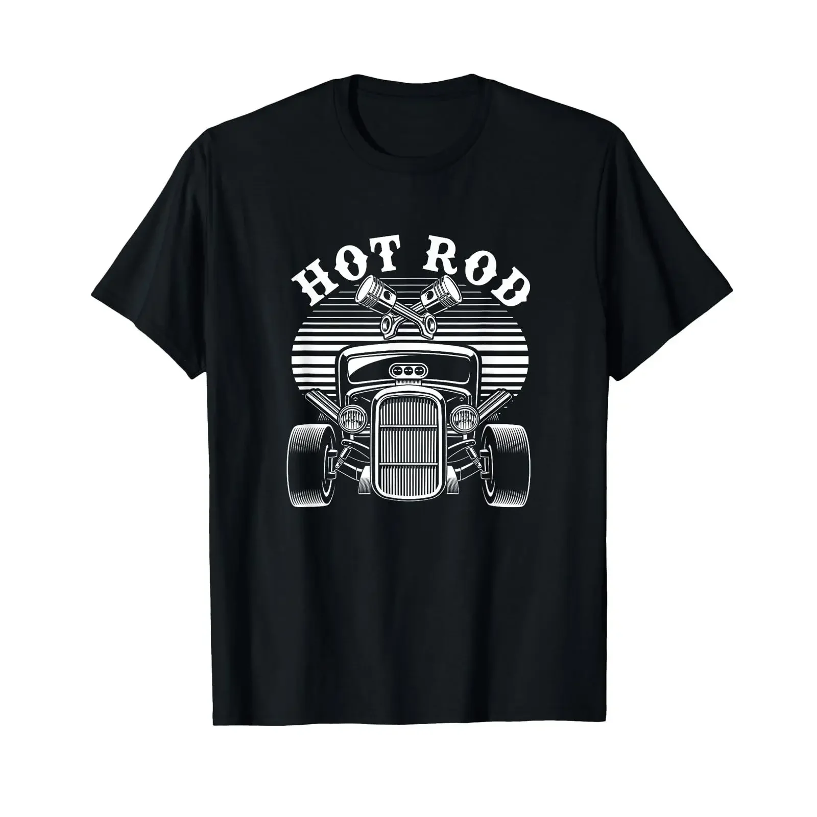 Hot Rod Tuning Car Vehicle Modified Cars Custom Muscle T Shirt vintage Washed Comfortable Top For Everyday Wear Casual
